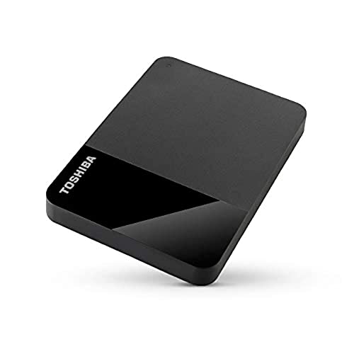 Toshiba 1TB Canvio Ready - Disco Duro Externo Portátil de 2,5 Pulgadas con USB 3.2 Gen 1 de Alta Velocidad, Compatible con Microsoft Windows 8.1, 10, 11 y macOS, Negro (HDTB410EK3AA)