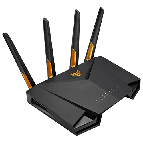 ASUS TUF Gaming AX3000 V2 - Router Gaming WiFi 6 Extensible de Dos Bandas, Puerto para Juegos, Modo Mobile Game, redireccionamiento de Puertos, Seguridad de Red, Instant Guard, VPN, AiMesh