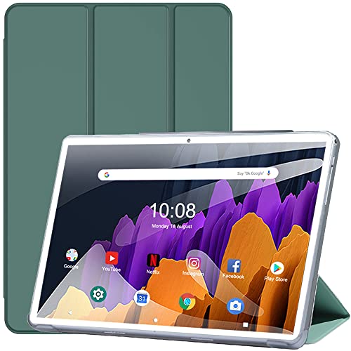 Tablet 10 Pulgadas Android 10.0，4GB RAM 64GB ROM， Certificación Google GMS，Dual SIM/WiFi/GPS/OTG/Type-C/Bluetooth-Gris