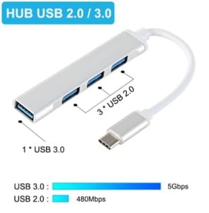 hub USB 2.0 y 3.0