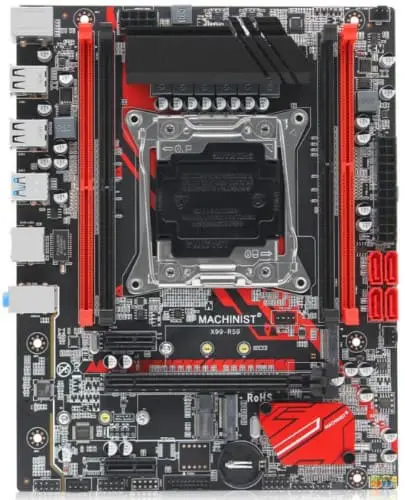 placa base machinist rs9