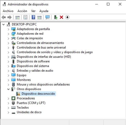 administrador dispositivo windows drivers programador ch341a