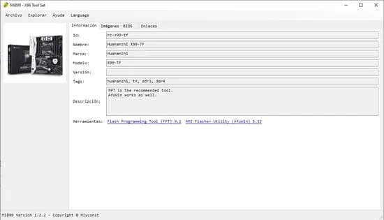 mi899 placa base huananzhi x99 tf informacion