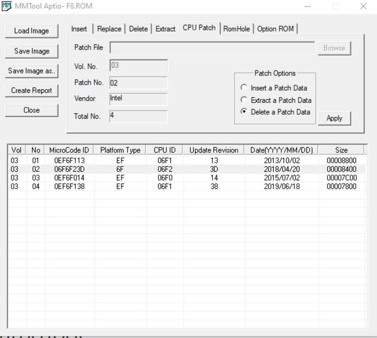 eliminar microcodigo 06F2 para turbo boost