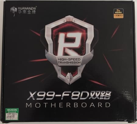 caja x99 f8d motherboard