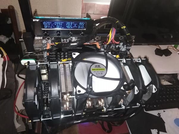 monitorizando placa dual x99
