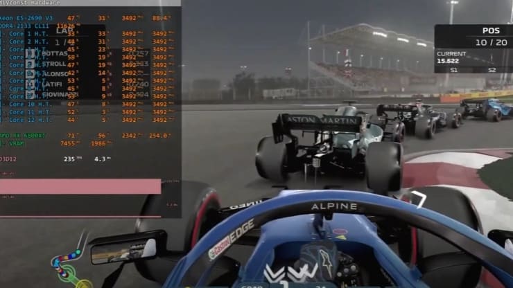 pruebas xeon 2690V3 top 3 para gaming