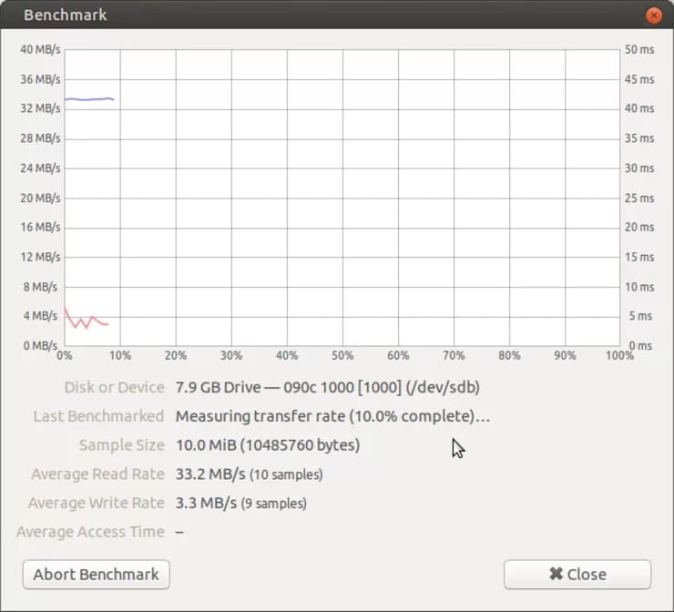 13 benchmark transferencia de datos