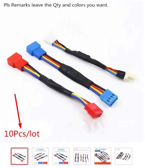 Cable de resistencia de extensión de ruido para ventilador de PC